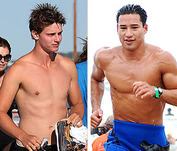 VOTE! Patrick Schwarzenegger vs. Mario Lopez: The Fab Ab Confab 