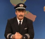 Alec Baldwin Takes Shot at American Airlines on 'SNL'