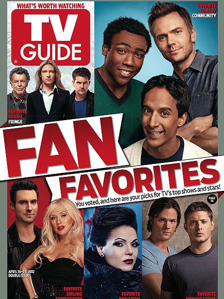 TV Guide's 2012 Fan Favorites