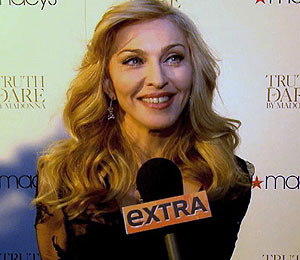 Madonna Plays 'Truth or Dare' with 'Extra'