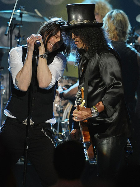 Guns N' Roses Inducted into Hall of Fame... without Axl Rose