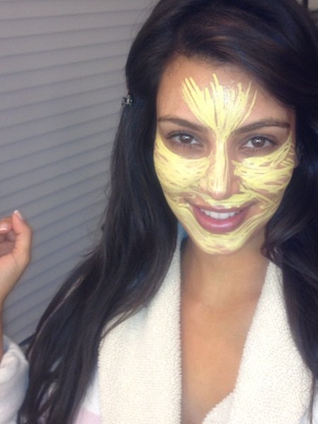Pic! Kim Kardashian: Before and after Makeup