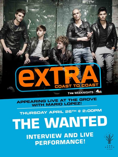 The Wanted is Performing Live at The Grove!