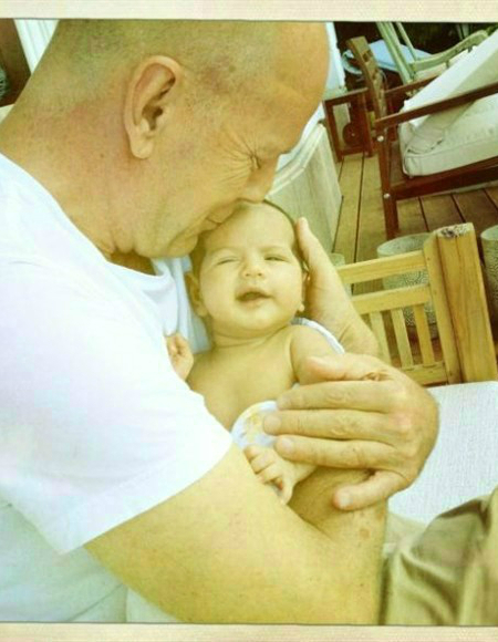 Cute Alert! Emma Heming & Bruce Willis Reveal Baby's Pic