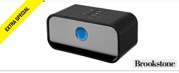 Win It! A Brookstone Big Blue Live Portable Wireless Speaker
