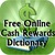 Free Online Cash Rewards Dictionary