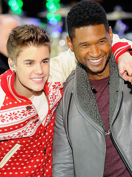 Usher Gives Paparazzi Advice to Justin Bieber