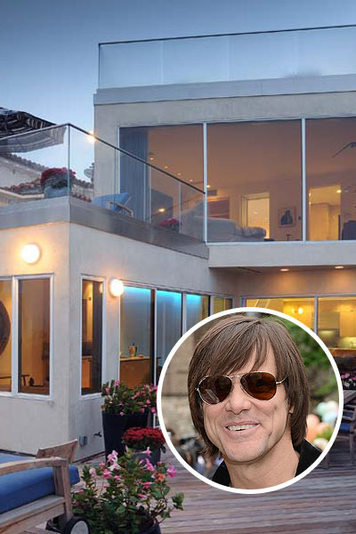 Pics! Jim Carrey to Sell Cool Malibu Digs
