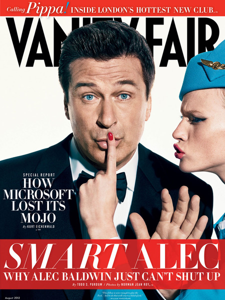 Alec Baldwin Quits Twitter, Talks Anger Issues with Vanity Fair