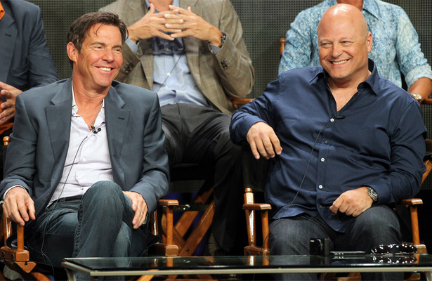 Dennis Quaid and Michael Chiklis Square Off in 'Vegas'
