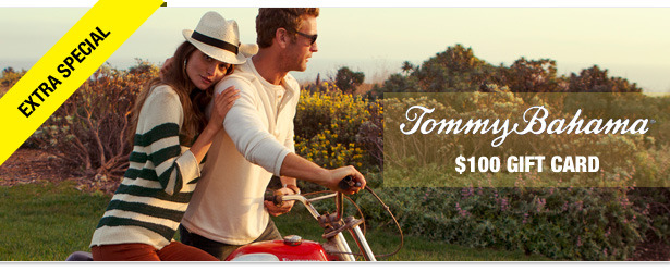 Win It! A $100 Gift Card to Tommy Bahama