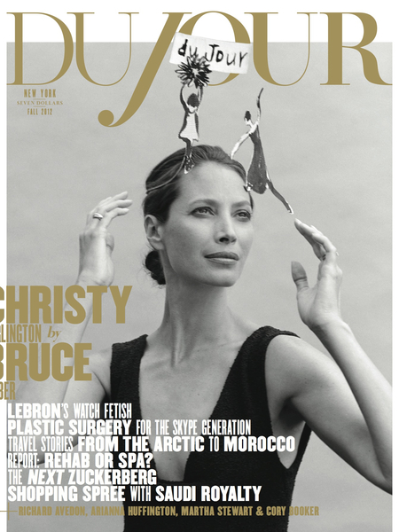 Pic! Christy Turlington and Daughter Pose for DuJour