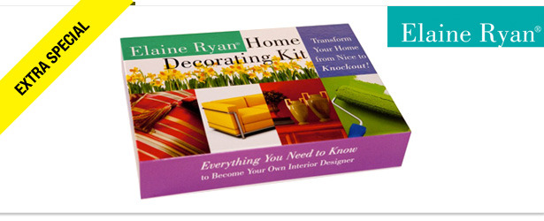 Win It! An Elaine Ryan Home Decorating Kit