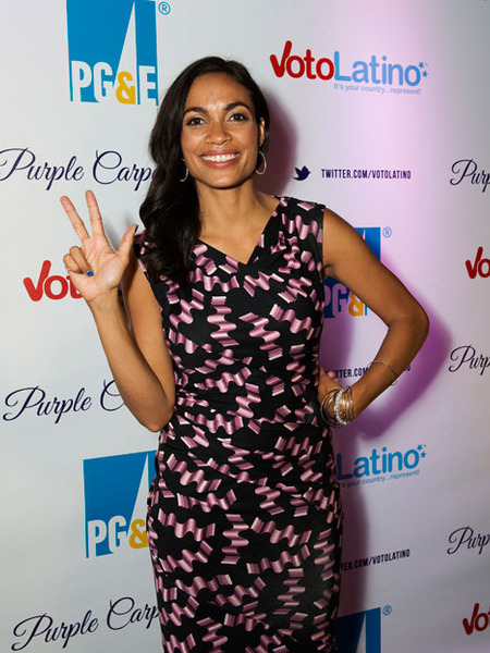 Voto Latino: Rosario Dawson Talks People Power and Politics