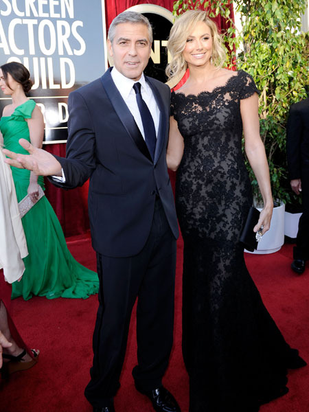 George Clooney Denies Breakup with Stacy Keibler