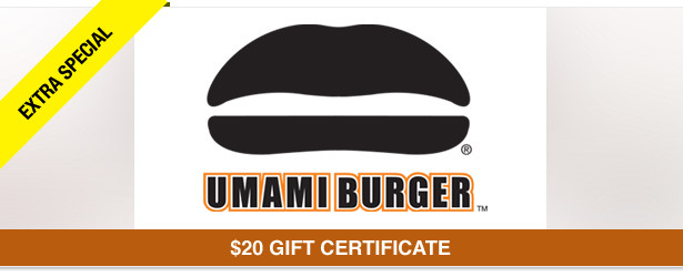 Win It! A $20 Gift Card to Umami Burger