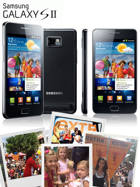 Win a Samsung Galaxy S II in 'Extra's' Instagram Contest at The Grove