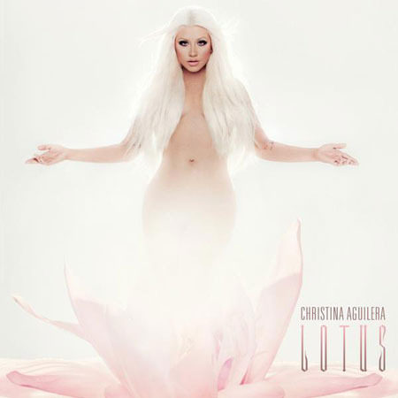 Christina Aguilera Unveils Naked 'Lotus' Album Cover