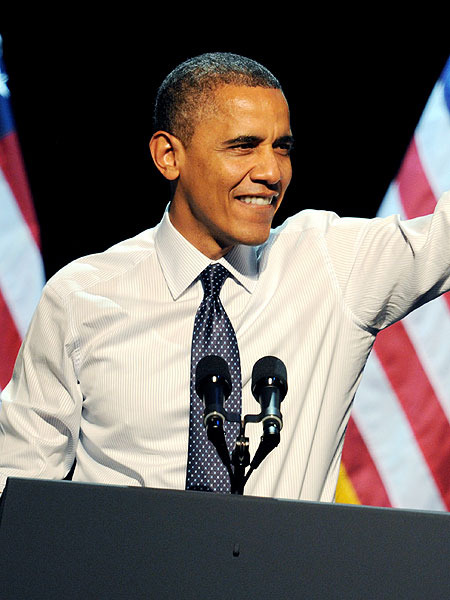 Obama Rallies in Hollywood, Jokes About Debate Performance