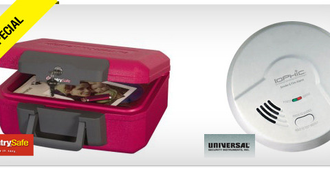 Win It! A SentrySafe Fire Chest and IoPhic Smoke and Fire Alarm