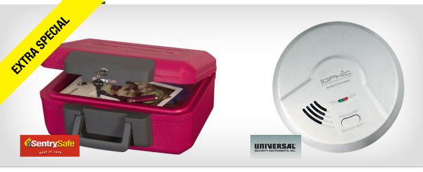 Win It! A SentrySafe Fire Chest and IoPhic Smoke and Fire Alarm