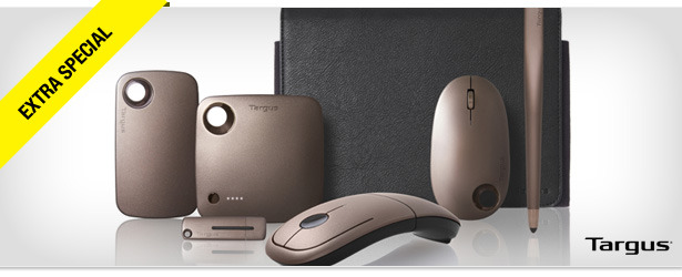 Win It! A Targus UltraLife Bag and Electronic Bundle