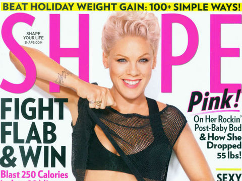 Extra Scoop: Pink Flaunts 55-Pound Weight Loss