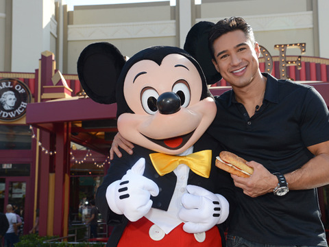 Video! Mario Lopez Welcomes Earl of Sandwich to Downtown Disney