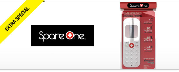 Win It! A SpareOne Emergency Mobile Phone