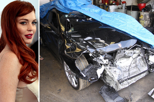 Lindsay Lohan’s Accident Charges: She Was Driving, Say Police