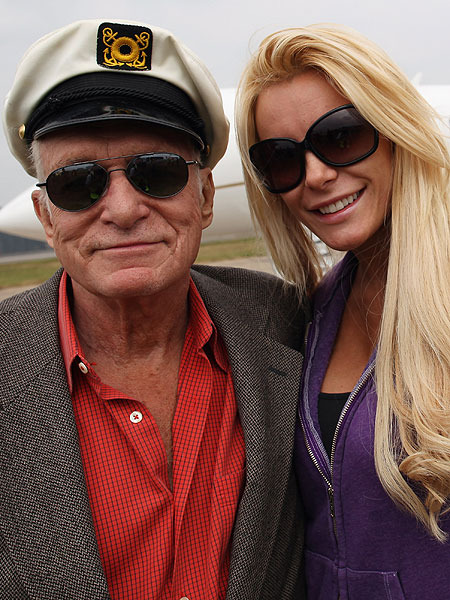 Hugh Hefner and Crystal Harris Are Getting Married… for Real?