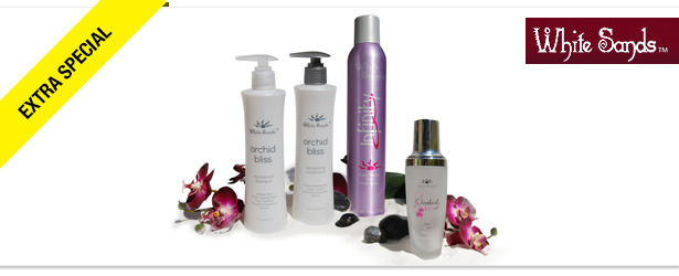 Win It! White Sands Hair Care Set