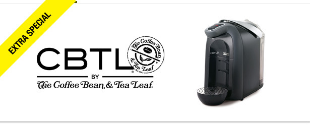 Win It! A Coffee Bean & Tea Leaf Single Serve Brewing System