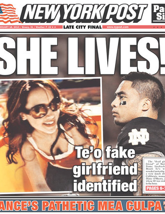 She's Alive! Fake, Allegedly Dead ‘Girlfriend’ in Manti Te’o Hoax Revealed