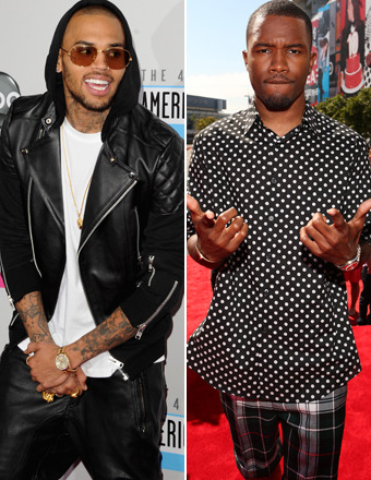 Chris Brown and Frank Ocean Brawl Outside Recording Studio