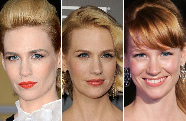 Actress January Jones Says Her Hair is Falling Out