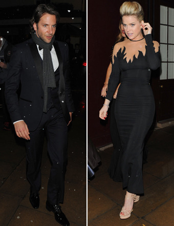 Bradley Cooper and Blonde Beauty Dance the Night Away at BAFTA Party