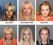 Vote! Which Lindsay Lohan Mug Shot is Your Favorite?