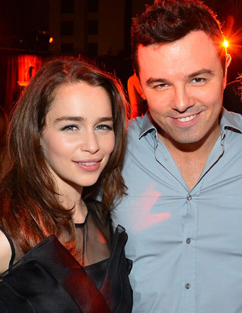 Game Over: Seth MacFarlane and Emilia Clarke Split