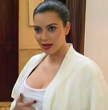 First Look! Kim K in All Her Hormonal Glory in the 'Kardashians' Promo