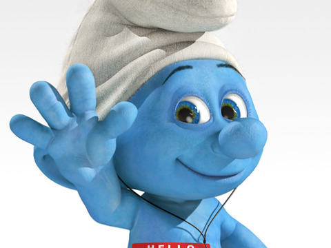Pic! Introducing Mario as Social Smurf