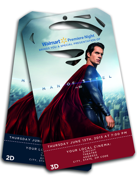 Walmart Wants You to See ‘Man of Steel’ First