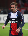 David Beckham Cries at Last Soccer Game