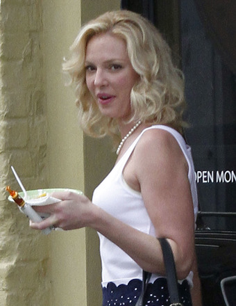 Katherine Heigl was spotted on the set of "North of Hell" in New Orleans on Thursday.