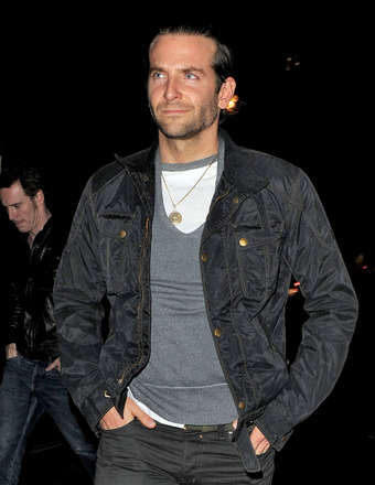 Bradley Cooper was snapped heading to the Bulgari Hotel in London.