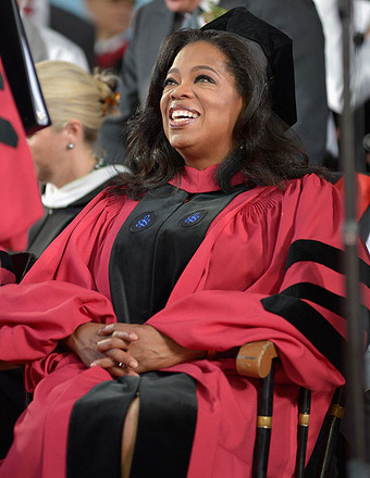 Oprah Winfrey Receives Honorary Degree, Gives Commencement Speech at Harvard