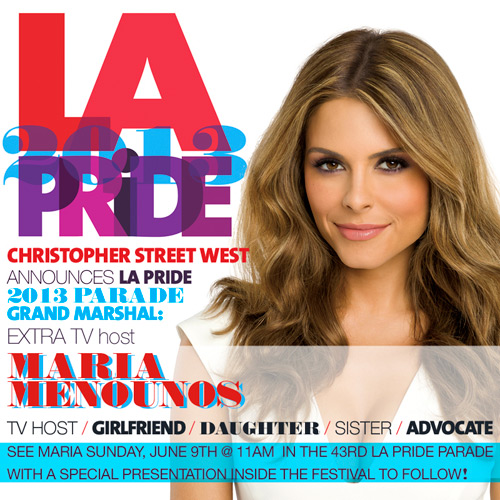 MariaMenounosLA-pride