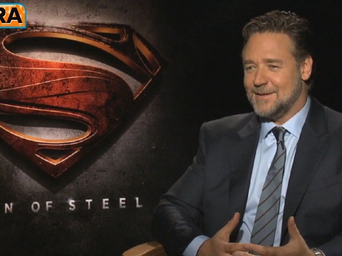 'Man of Steel': Russell Crowe's 'Holy S**t' Moment Playing Superman's Father