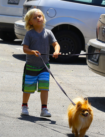 Zuma Rossdale spent Father’s Day with dad Gavin Rossdale in Studio City.