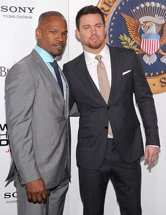 Jamie Foxx & Channing Tatum Talk ‘White House Down’ & ‘Magic Mike’ Sequel